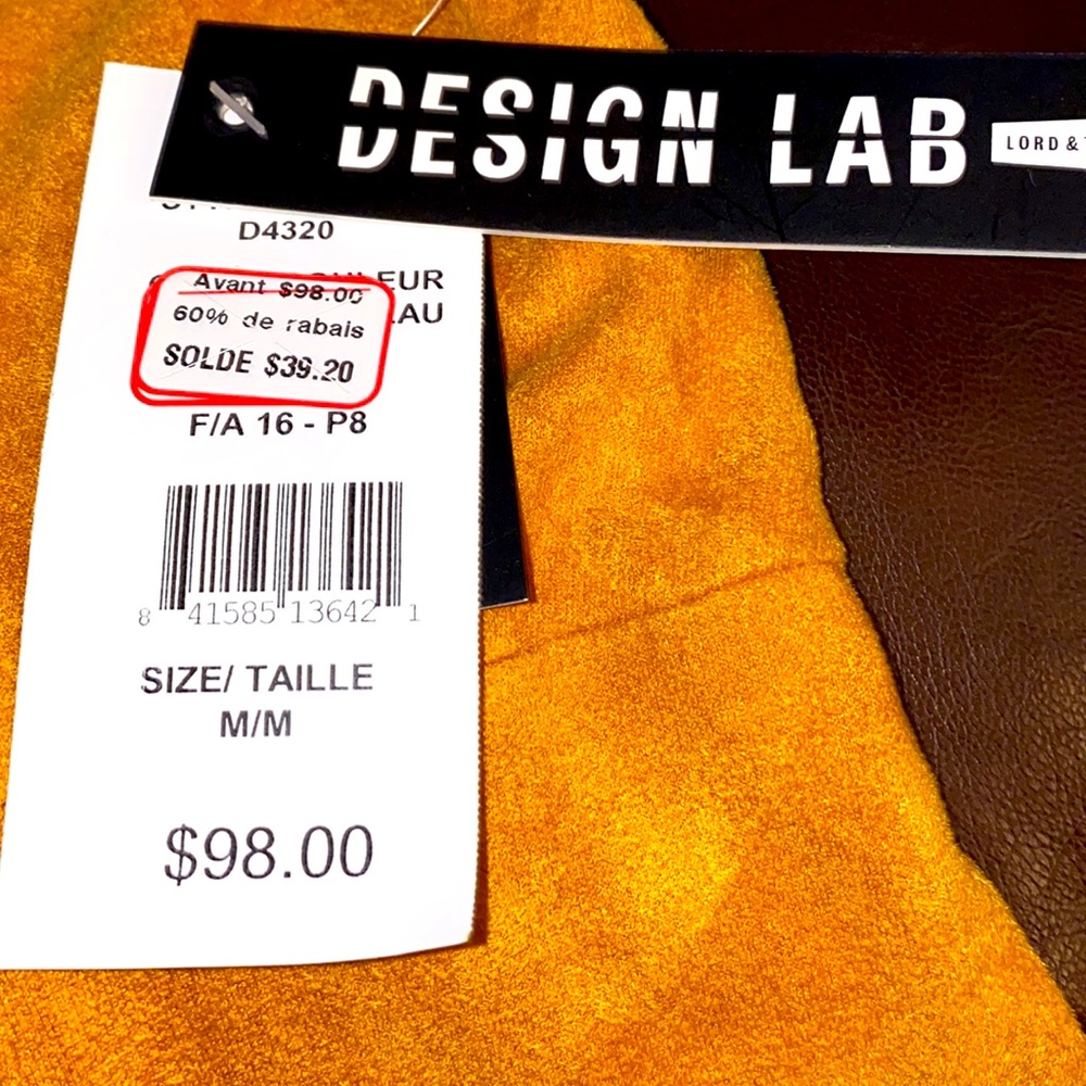 Free* with $50 purchase ๐ NWOT Design Labs Faux Micro Suede Dress - Picture 5 of 13